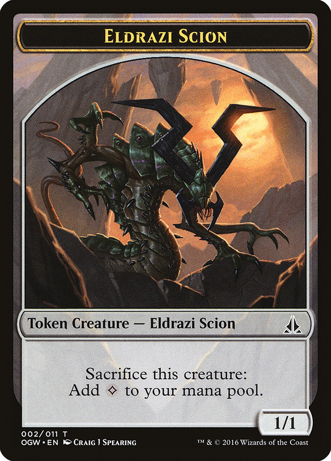 Eldrazi Scion Token (002/011) [Oath of the Gatewatch Tokens] | Deep Dive Games St. Marys