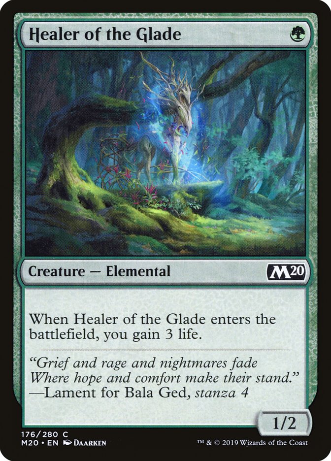 Healer of the Glade [Core Set 2020] | Deep Dive Games St. Marys
