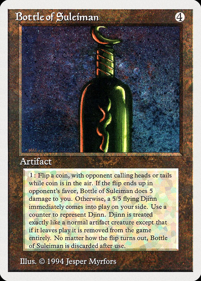 Bottle of Suleiman [Summer Magic / Edgar] | Deep Dive Games St. Marys