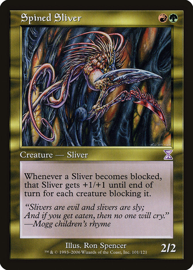 Spined Sliver [Time Spiral Timeshifted] | Deep Dive Games St. Marys