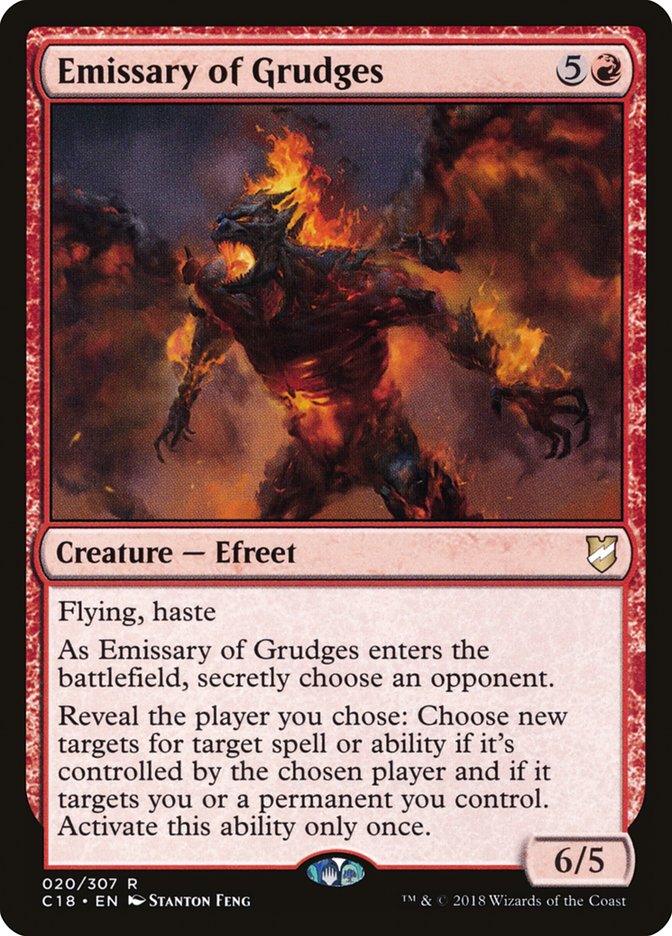 Emissary of Grudges [Commander 2018] | Deep Dive Games St. Marys