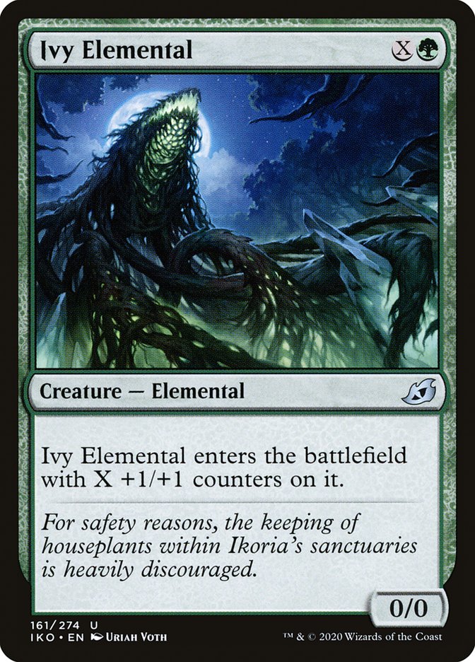 Ivy Elemental [Ikoria: Lair of Behemoths] | Deep Dive Games St. Marys