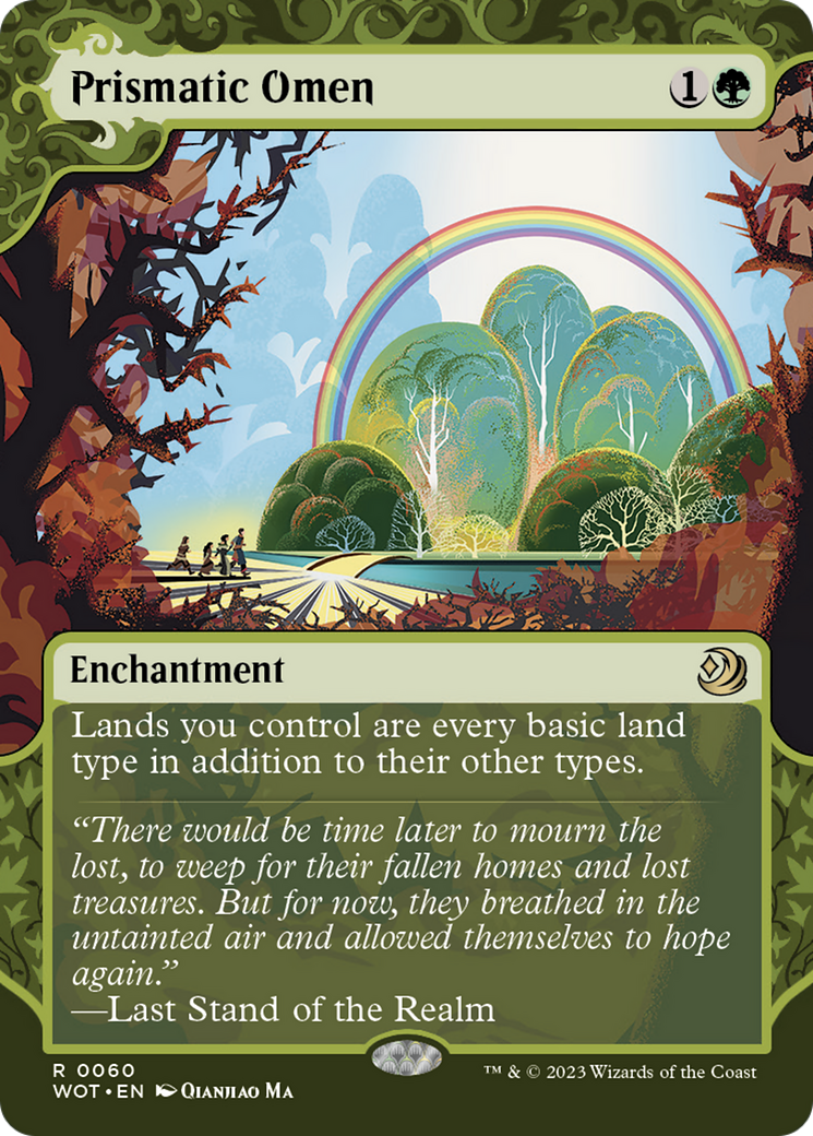 Prismatic Omen [Wilds of Eldraine: Enchanting Tales] | Deep Dive Games St. Marys