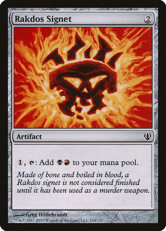 Rakdos Signet [Archenemy] | Deep Dive Games St. Marys