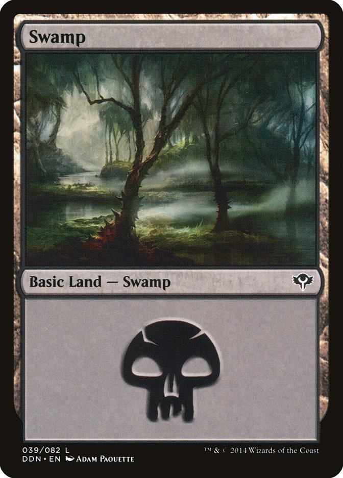 Swamp (39) [Duel Decks: Speed vs. Cunning] | Deep Dive Games St. Marys