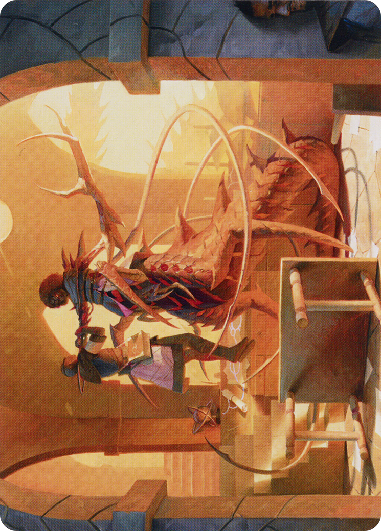 Rona, Tolarian Obliterator Art Card [March of the Machine Art Series] | Deep Dive Games St. Marys