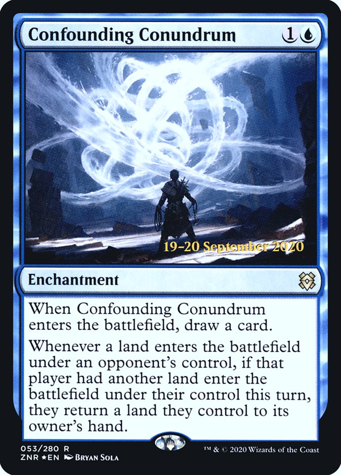 Confounding Conundrum [Zendikar Rising Prerelease Promos] | Deep Dive Games St. Marys