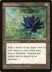 Black Lotus (Oversized) [Oversize Cards] | Deep Dive Games St. Marys