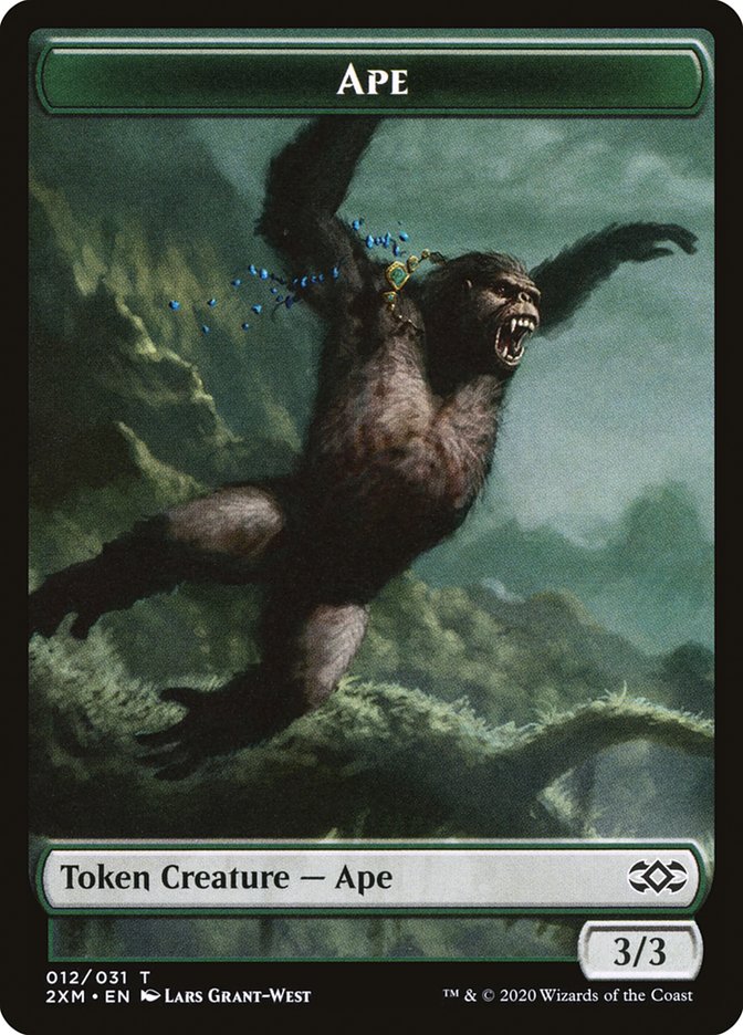 Ape Token [Double Masters Tokens] | Deep Dive Games St. Marys