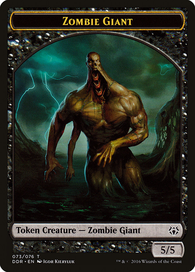 Zombie Giant Token [Duel Decks: Nissa vs. Ob Nixilis] | Deep Dive Games St. Marys