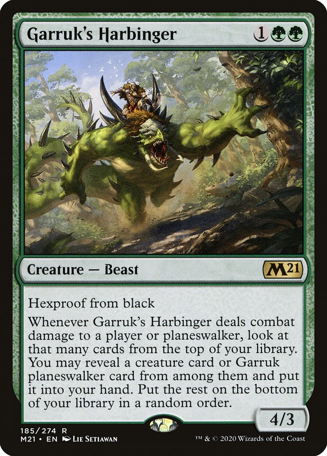 Garruk's Harbinger [Core Set 2021] | Deep Dive Games St. Marys