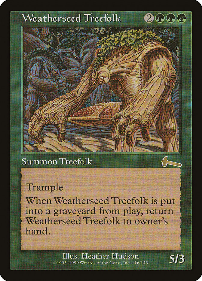 Weatherseed Treefolk [Urza's Legacy] | Deep Dive Games St. Marys