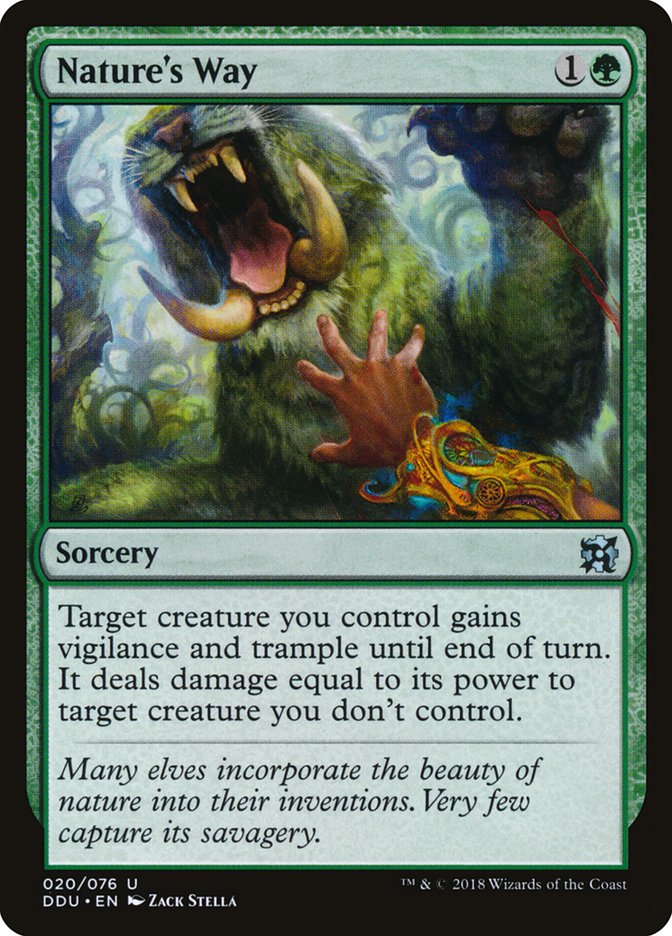 Nature's Way [Duel Decks: Elves vs. Inventors] | Deep Dive Games St. Marys
