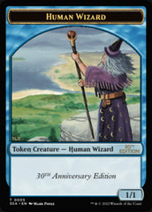 Human Wizard Token [30th Anniversary Tokens] | Deep Dive Games St. Marys