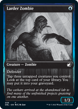 Larder Zombie [Innistrad: Double Feature] | Deep Dive Games St. Marys