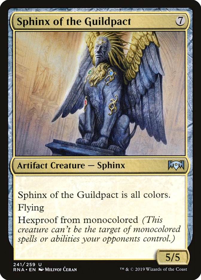 Sphinx of the Guildpact [Ravnica Allegiance] | Deep Dive Games St. Marys