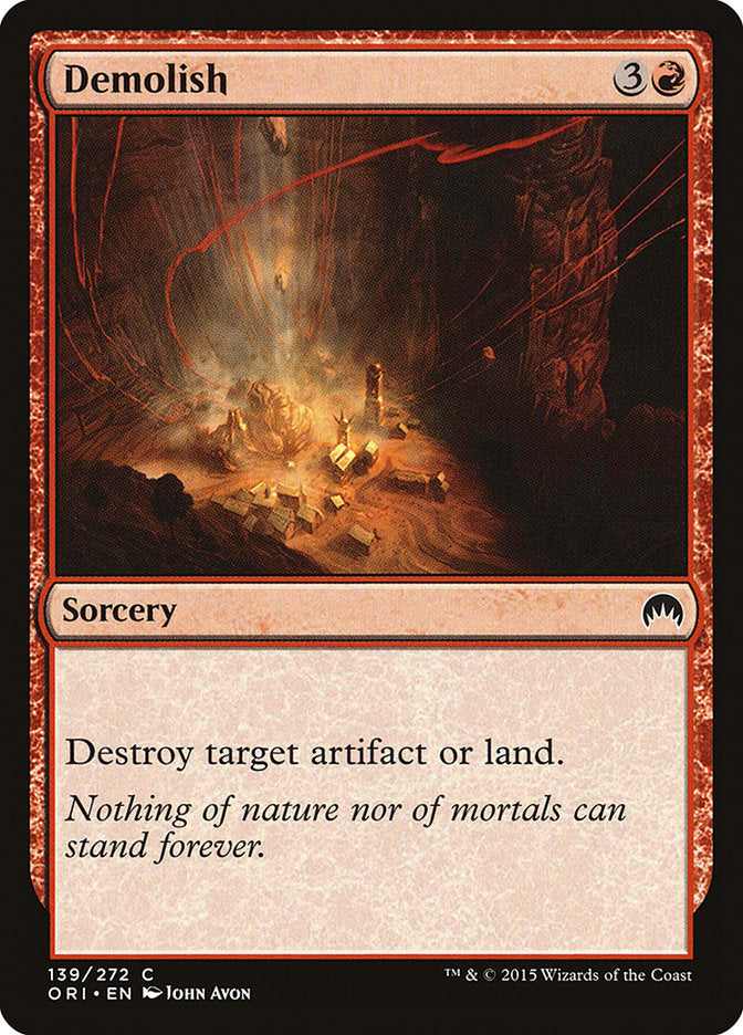 Demolish [Magic Origins] | Deep Dive Games St. Marys
