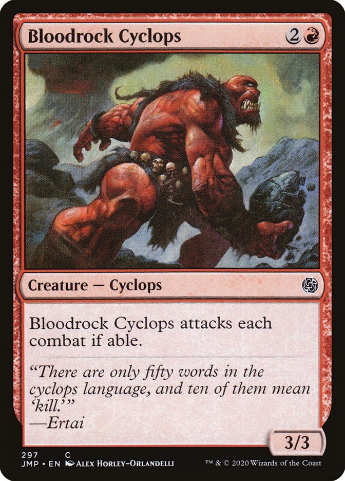 Bloodrock Cyclops [Jumpstart] | Deep Dive Games St. Marys