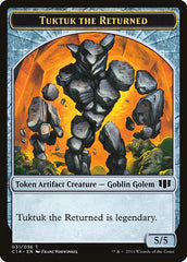 Daretti, Scrap Savant Emblem // Tuktuk the Returned Double-Sided Token [Commander 2014 Tokens] | Deep Dive Games St. Marys