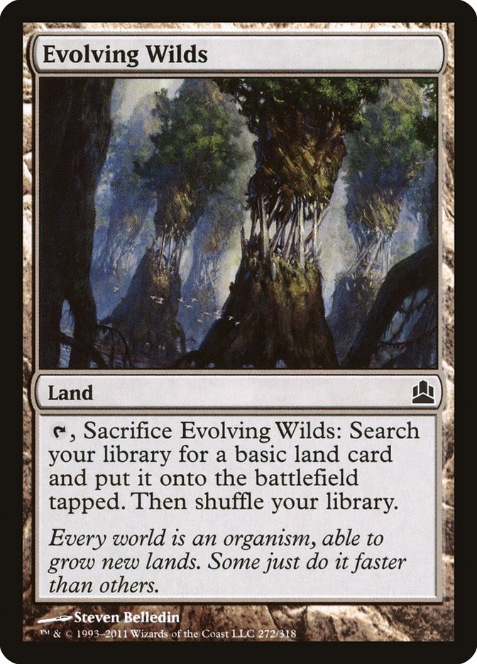 Evolving Wilds [Commander 2011] | Deep Dive Games St. Marys