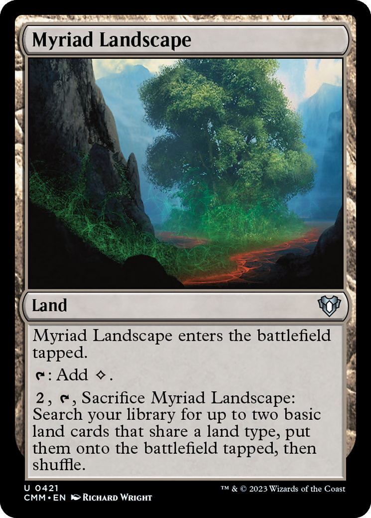 Myriad Landscape [Commander Masters] | Deep Dive Games St. Marys