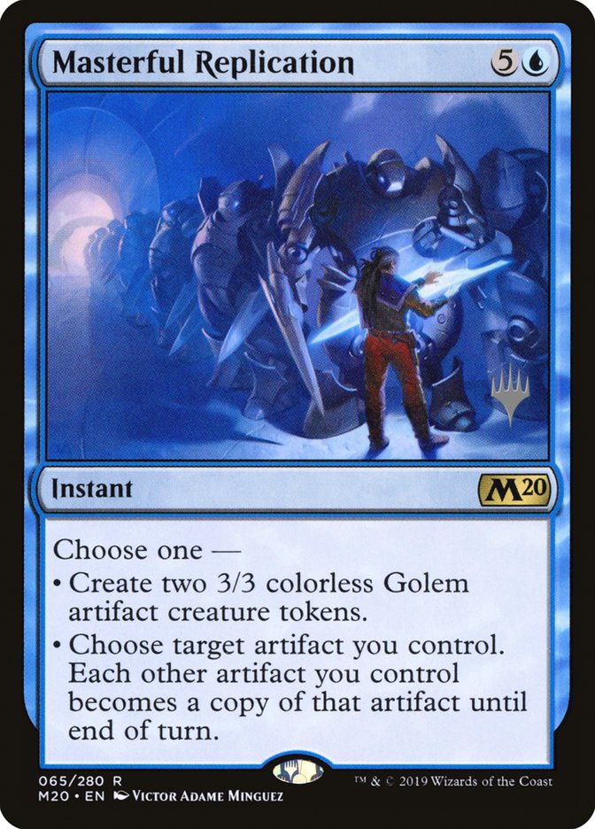 Masterful Replication (Promo Pack) [Core Set 2020 Promos] | Deep Dive Games St. Marys
