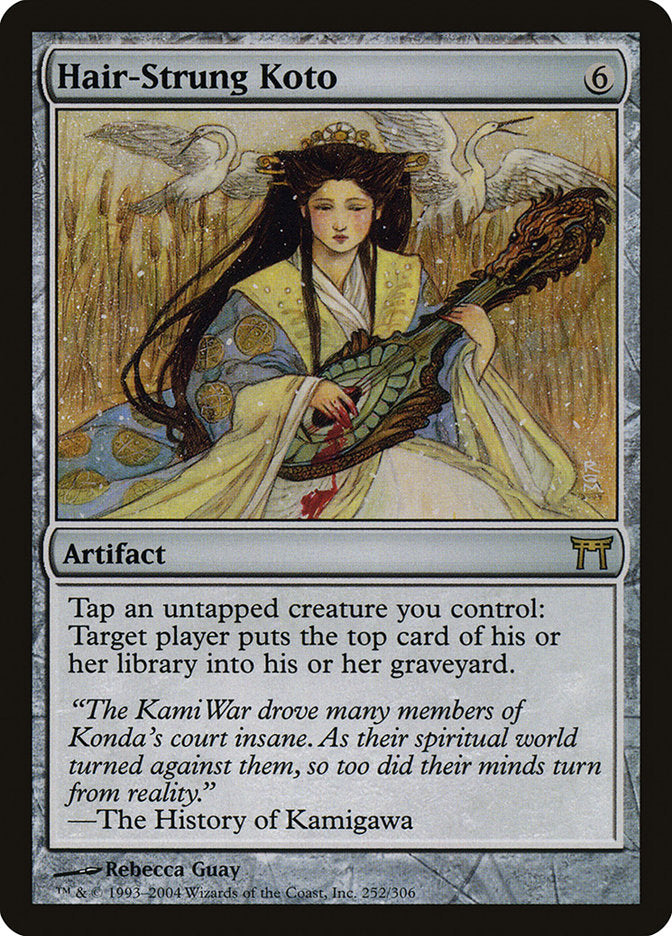 Hair-Strung Koto [Champions of Kamigawa] | Deep Dive Games St. Marys