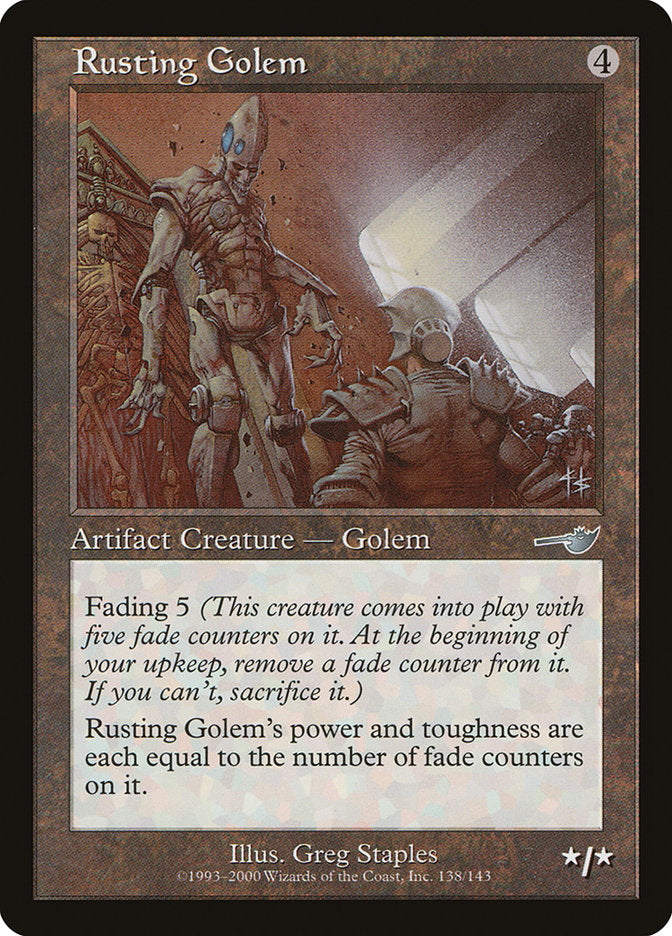 Rusting Golem [Nemesis] | Deep Dive Games St. Marys