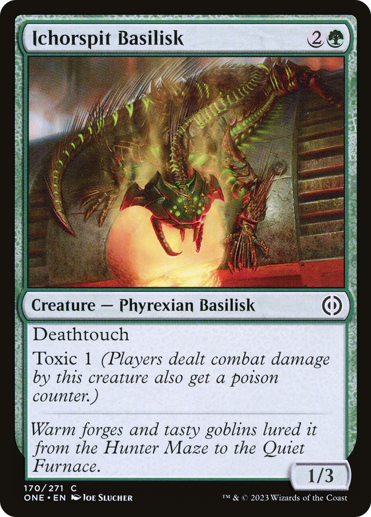 Ichorspit Basilisk [Phyrexia: All Will Be One] | Deep Dive Games St. Marys