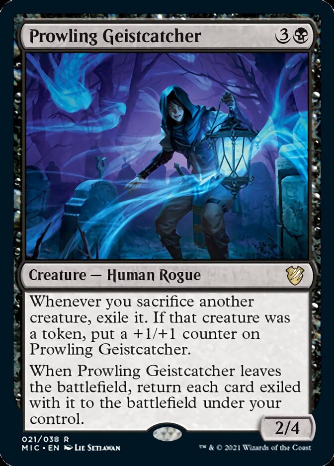 Prowling Geistcatcher [Innistrad: Midnight Hunt Commander] | Deep Dive Games St. Marys