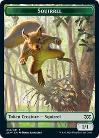 Squirrel // Thopter (008) Double-Sided Token [Double Masters Tokens] | Deep Dive Games St. Marys