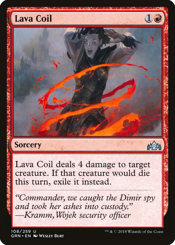 Lava Coil [Guilds of Ravnica] | Deep Dive Games St. Marys