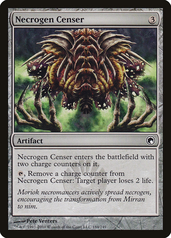 Necrogen Censer [Scars of Mirrodin] | Deep Dive Games St. Marys