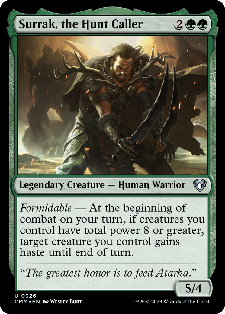 Surrak, the Hunt Caller [Commander Masters] | Deep Dive Games St. Marys
