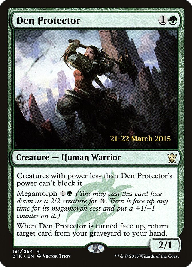 Den Protector [Dragons of Tarkir Prerelease Promos] | Deep Dive Games St. Marys