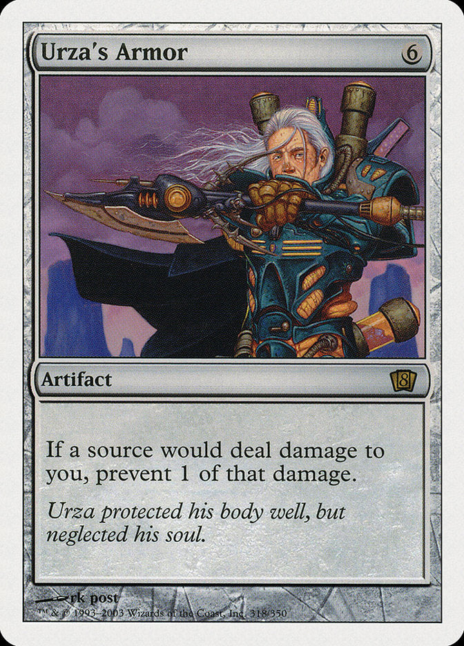 Urza's Armor [Eighth Edition] | Deep Dive Games St. Marys