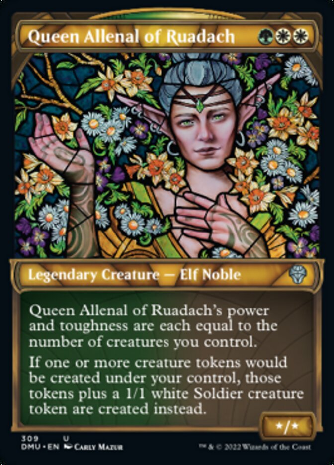 Queen Allenal of Ruadach (Showcase) [Dominaria United] | Deep Dive Games St. Marys