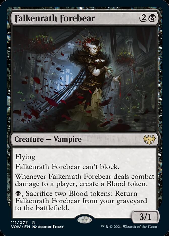 Falkenrath Forebear [Innistrad: Crimson Vow] | Deep Dive Games St. Marys