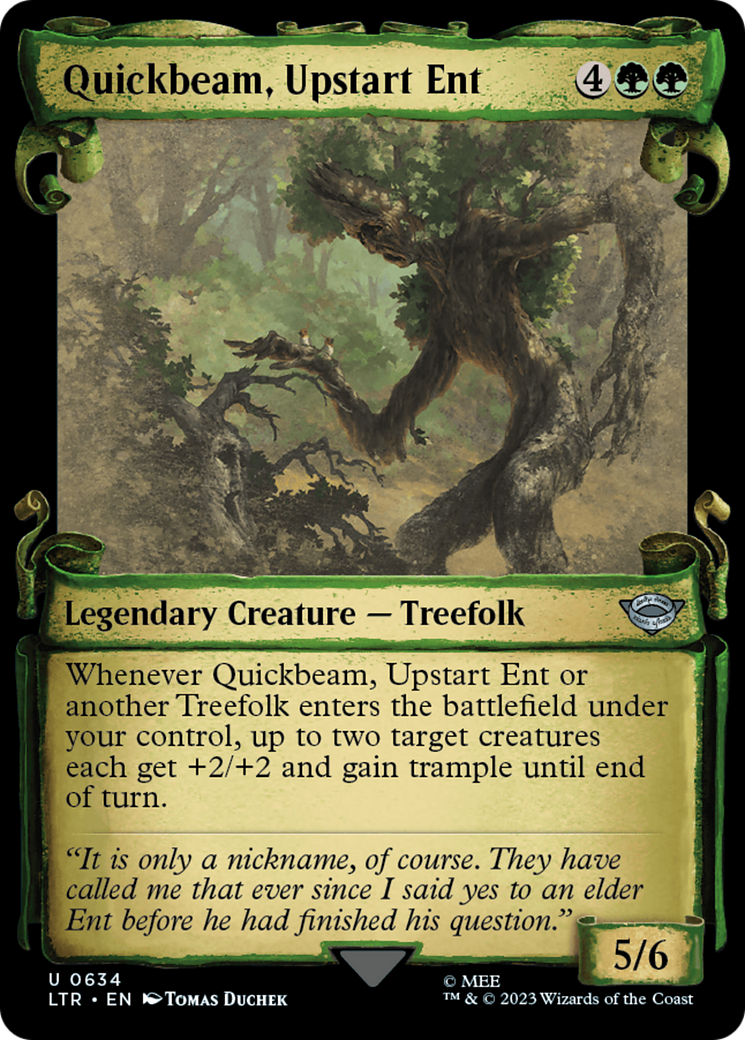 Quickbeam, Upstart Ent [The Lord of the Rings: Tales of Middle-Earth Showcase Scrolls] | Deep Dive Games St. Marys