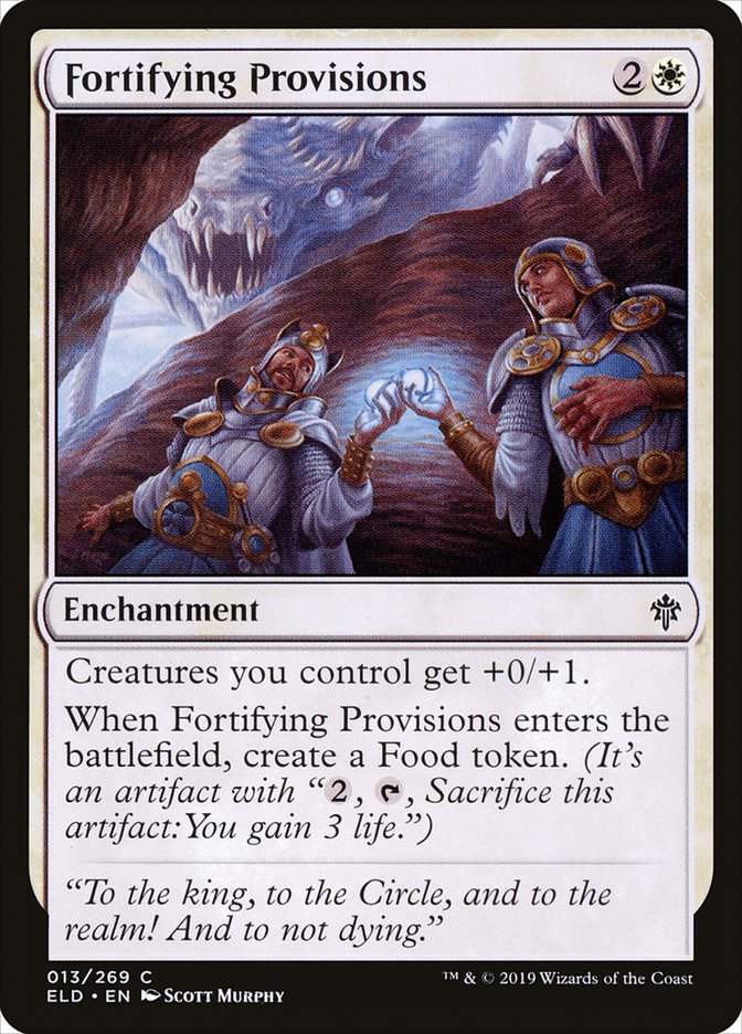 Fortifying Provisions [Throne of Eldraine] | Deep Dive Games St. Marys