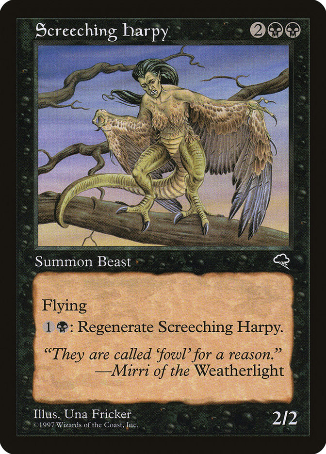 Screeching Harpy [Tempest] | Deep Dive Games St. Marys