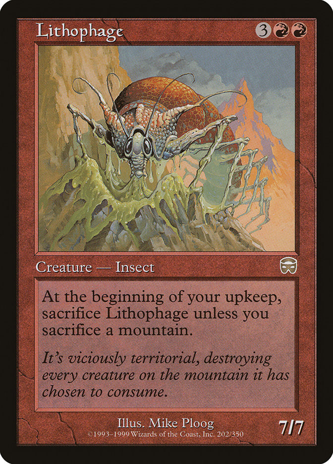 Lithophage [Mercadian Masques] | Deep Dive Games St. Marys