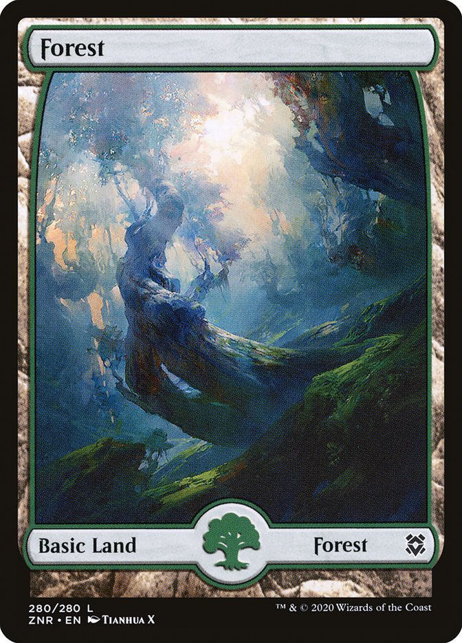 Forest (280) [Zendikar Rising] | Deep Dive Games St. Marys