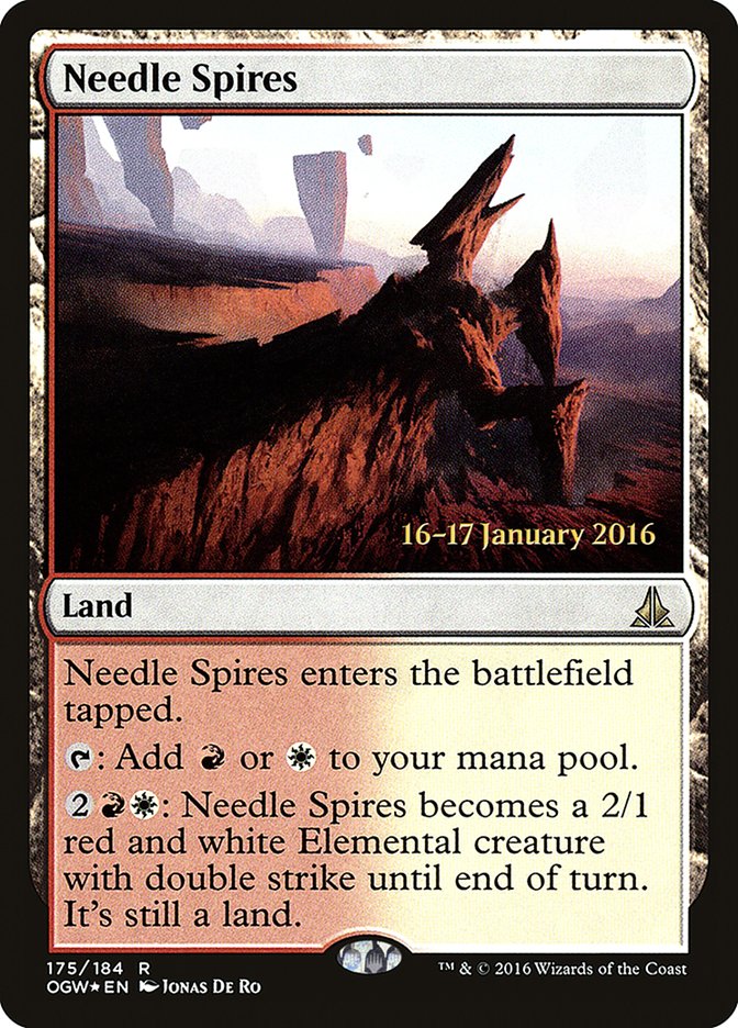 Needle Spires [Oath of the Gatewatch Prerelease Promos] | Deep Dive Games St. Marys