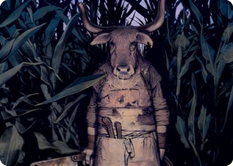 Fleshtaker Art Card [Innistrad: Midnight Hunt Art Series] | Deep Dive Games St. Marys