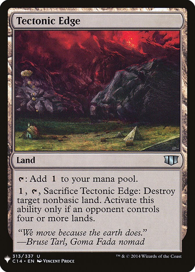 Tectonic Edge [Mystery Booster] | Deep Dive Games St. Marys