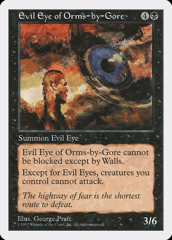 Evil Eye of Orms-by-Gore [Fifth Edition] | Deep Dive Games St. Marys