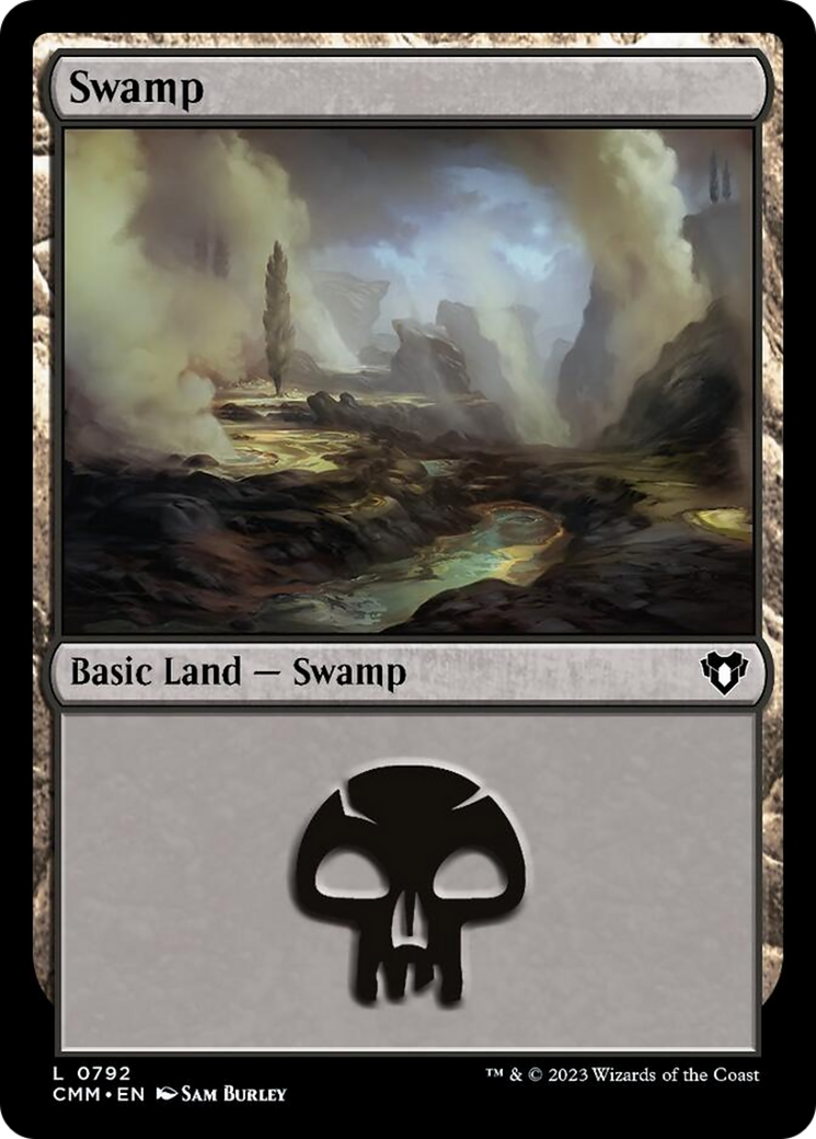 Swamp (792) [Commander Masters] | Deep Dive Games St. Marys