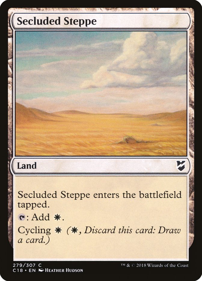 Secluded Steppe [Commander 2018] | Deep Dive Games St. Marys