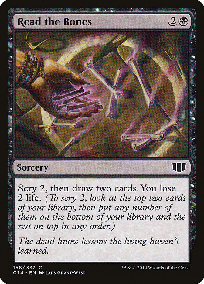 Read the Bones [Commander 2014] | Deep Dive Games St. Marys